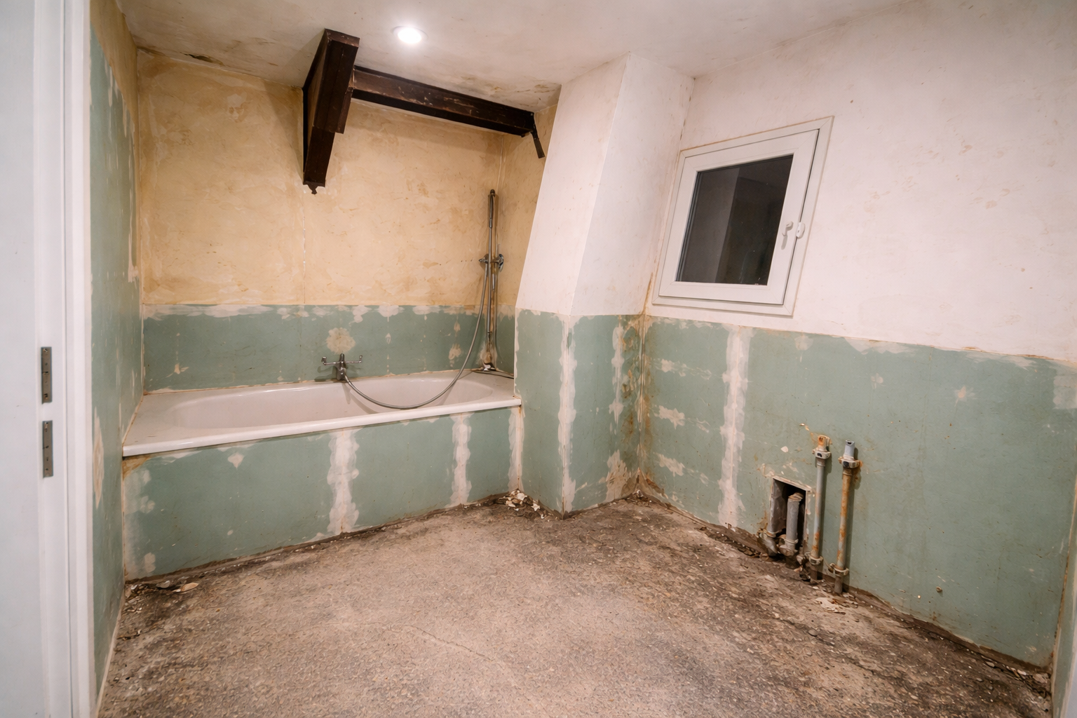 Rénovation salle de bain sur mesure – avant – champlan – palaiseau Rénovation salle de bain sur mesure - avant - champlan - palaiseau